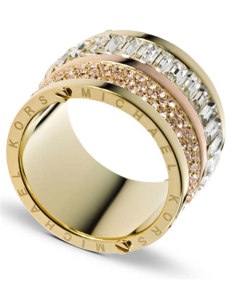 Michael Kors Women's Ring; Rings for Women; Gold or Silver 